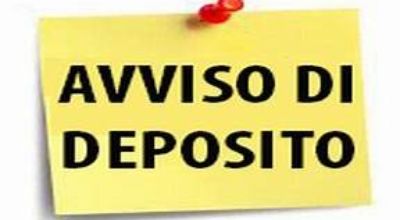 immagine avviso di deposio th immagine avviso di deposio th